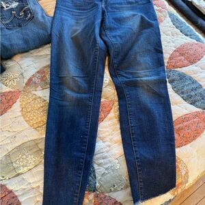 Frame Denim Indigo Skinny Jeans